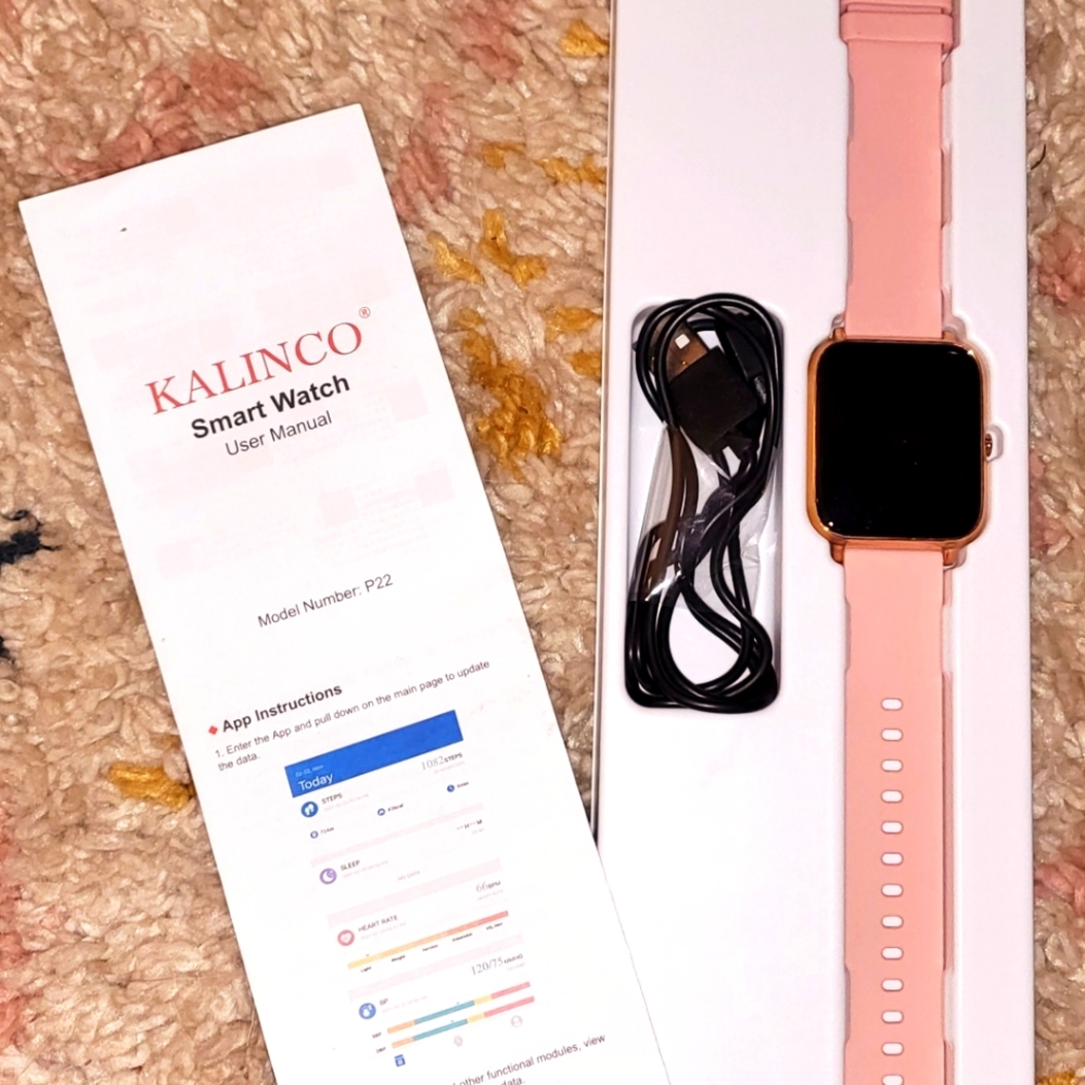 Rose Gold Smart Watch